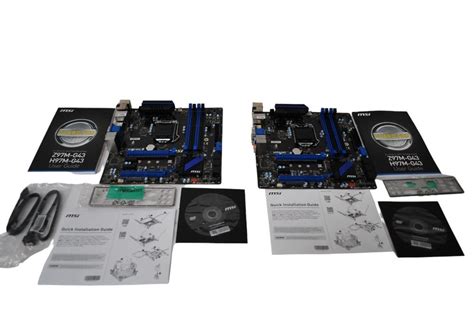 ShopTheSalvationArmy - 2 MSI Motherboard H97M-G43 (500)