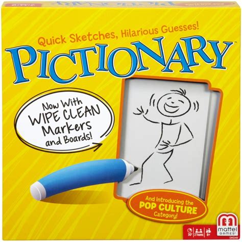 Pictionary Quick-Draw Guessing Board Game | Smyths Toys UK