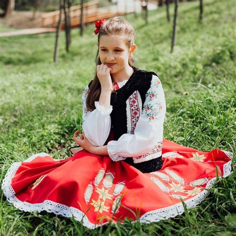Traditional Clothing From The World Moldovan Girl Moldova By