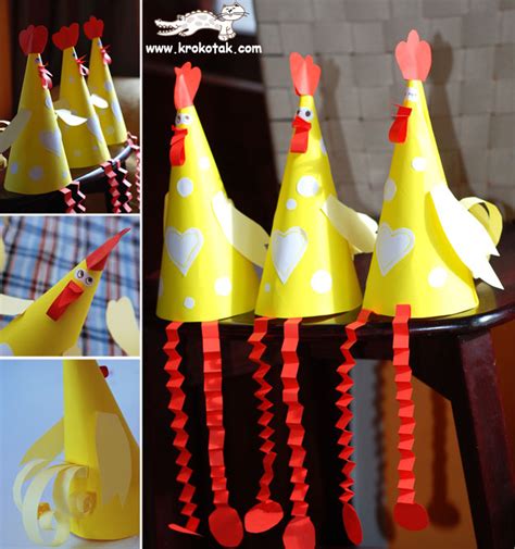 Krokotak Paper Hens