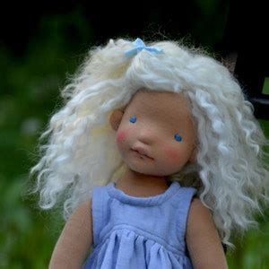 Pdf Tutorial For Handmade Wefted Doll Wigs Etsy