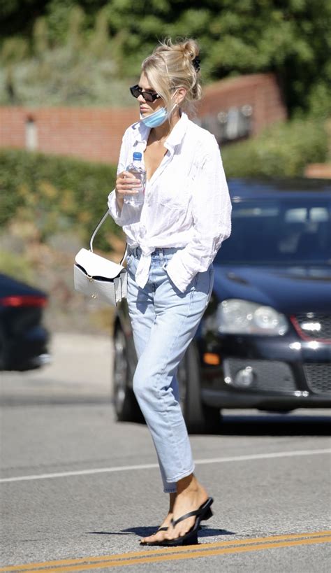 Charlotte McKinney In A Bikini Top Beach In Los Angeles CelebMafia