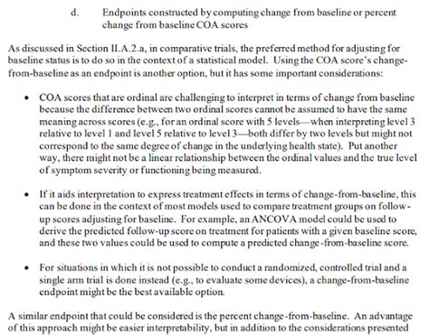 On Biostatistics and Clinical Trials: Change from Baseline versus ... 