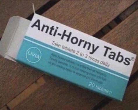 Anti Horny Tab R Funny