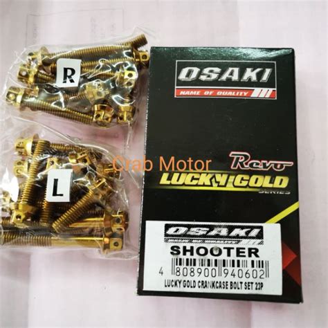 Osaki Crankcase Bolt Set Raider J Fi Shooter Fi Pcs Shopee