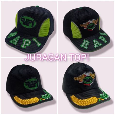 Jual Topi Rapi Jaring Gratis Nama Dan Calsign Shopee Indonesia