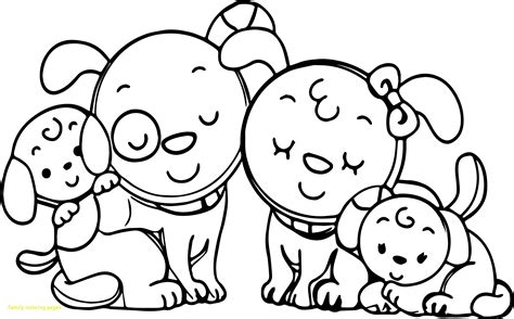 My Family Printable Coloring Pages