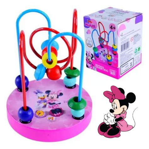 Brinquedo Minnie 3 Anos - Brinquedo Educativo Aramado Divertido Disney Minnie 3 Anos Jogos ...