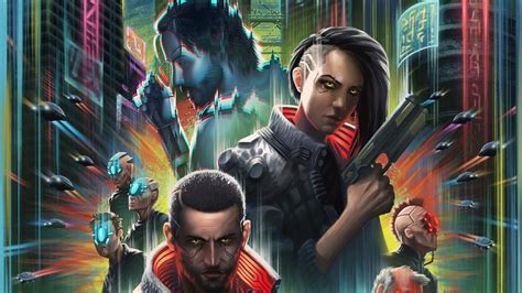 Cyberpunk 2077, Characters, Art, 4K, HD Wallpaper | Rare Gallery