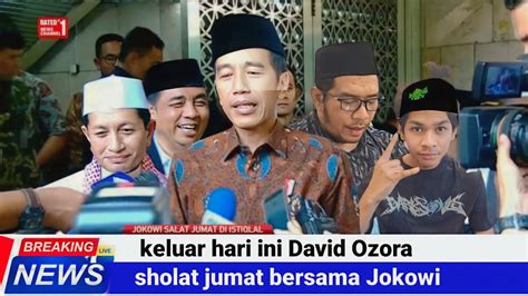 Momen Lucu Jokowi Bersama David Ozora David Belum Bisa Mengingat Youtube