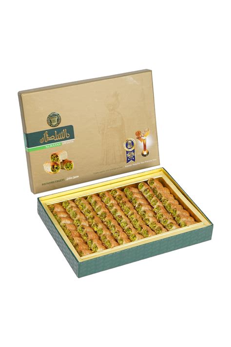 ALSULTAN SWEETS Al Sultan Sweets Fıstıklı Parmak Baklava 500gr - Fiyatı ...