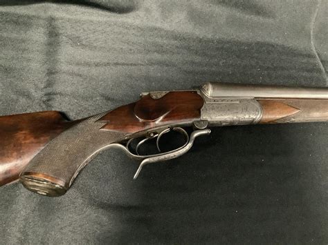 Lot - Antique German Triple Barrel Krupp Stahl Drillings Rifle/Shotgun