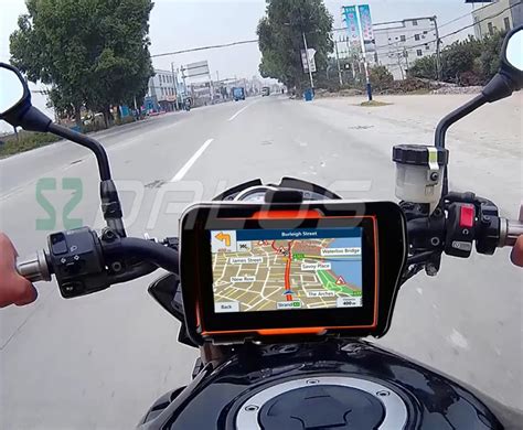 Customized Map Cool Waterproof Gps Motorcycle Navigation Motorbike ...