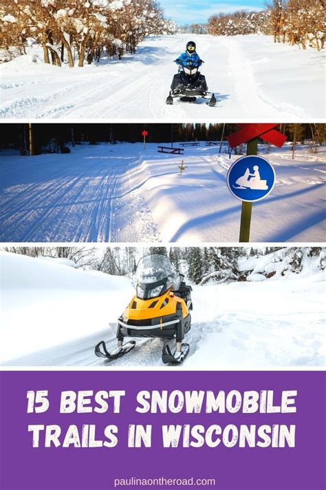 15 Best Snowmobile Trails in Wisconsin | Wisconsin travel, Volunteer ...