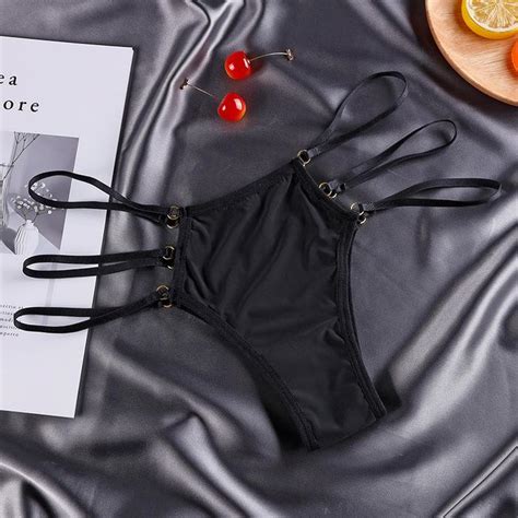 Jual Celana Dalam Wanita Low Waist Sexy Hot G String Mulus Celana C Hitam M Jakarta