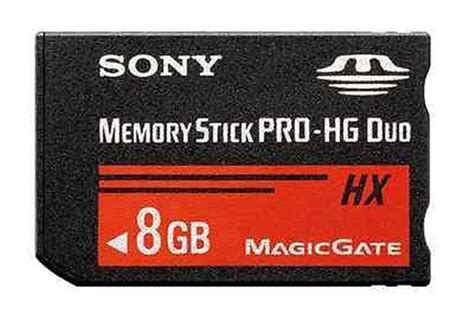 8GB Memory Stick MS PRO HG Duo HX MagicGate MS Card Adapter For SONY