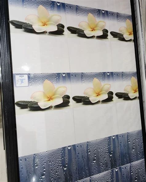 Glossy 14mm Floral Ceramic Wall Tiles At Rs 280 Sq Ft In Borai Id