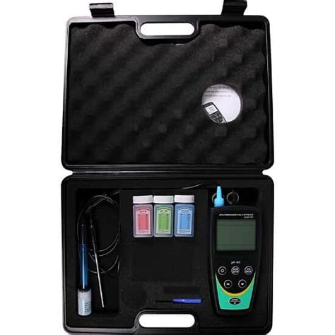 Oakton Ph Portable Ph Meter Kit With Case Ph And Temperature