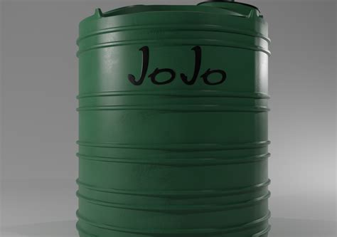 Jojo Water Tank Cgtrader