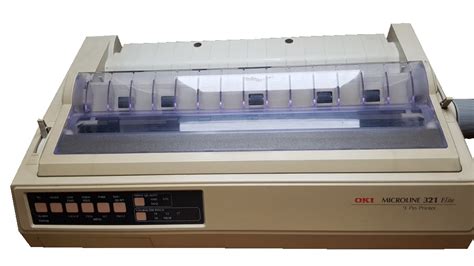 Oki Microline 321 Elite Dot Matrix Printer Parallel Serial 09000206