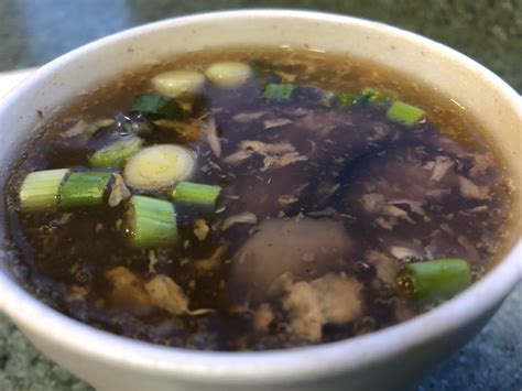 Must Try Menu Item Hot Sour Soup At Panda Cafe Wichita By E B