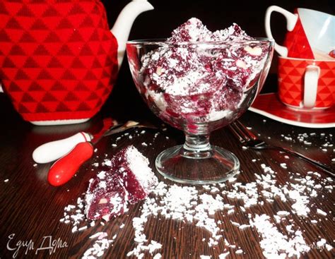 Свекольный мармелад с орехами и черносливом — Пошаговый рецепт ...