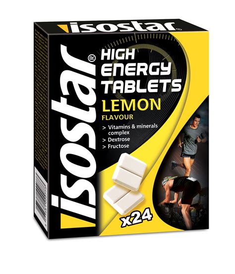 Энергетические таблетки ISOSTAR Energy Tablets Lemon, купить с ...