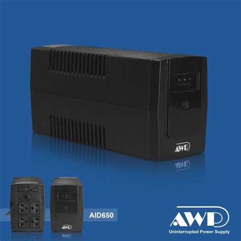 AWP AID650 650VA 390W UPS Computers Tech Office Business