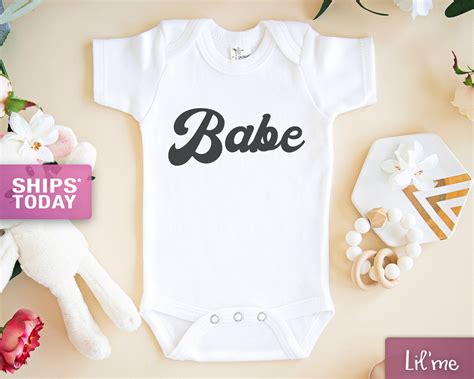 Babe Onesie Cute Summer Onesie Girls Babe Bodysuit Etsy