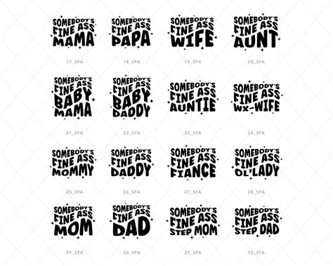 Somebodys Fine Ass SVG Fine Ass Mama SVG Retro SVG Design Etsy India