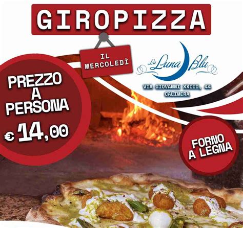 Giro Pizza La Luna Blu Calimera