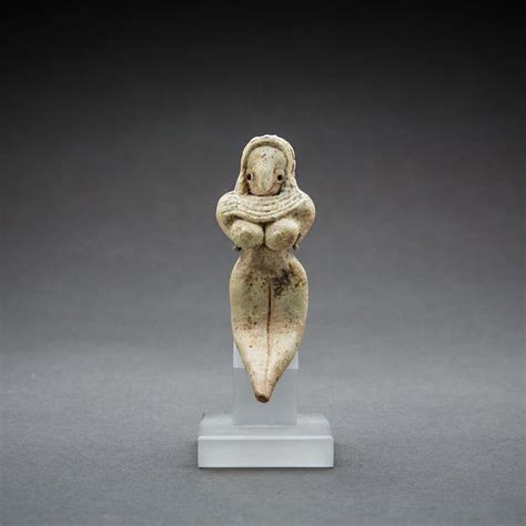 Unknown Asian Indus Valley Terracotta Figurine Of A Fertility Goddess