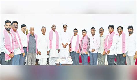 Prominent Ncp Leaders From Maharashtra Join Brs Telangana Today