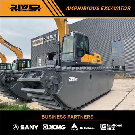 Heavy Duty Amphibious Equipment Crawler Excavator Amphibious Excavator