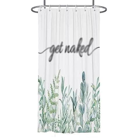 Cortina De Ducha Get Naked De 36x72 Pulgadas Diverti Cuotas sin interés