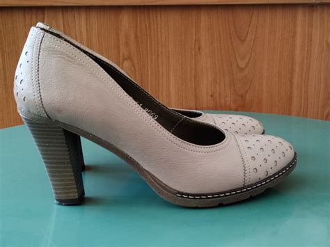 Kozne cipele kao nove nude boja Pančevo mojekrpice rs