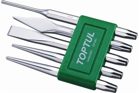 Набор выколоток и зубил TOPTUL 5 предметов GAAV0501 - выгодная цена ...