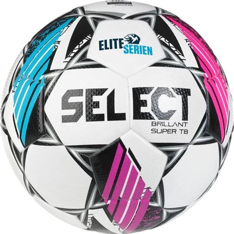 Select Ballon Brillant Super Tb Eliteserien Blanc Noir