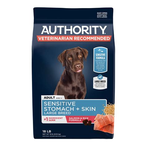 Authority Sensitive Stomach & Skin Large Breed All Life Stage Dry Dog