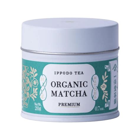 Ippodo Tea Premium Organic Matcha G For Usucha Koicha