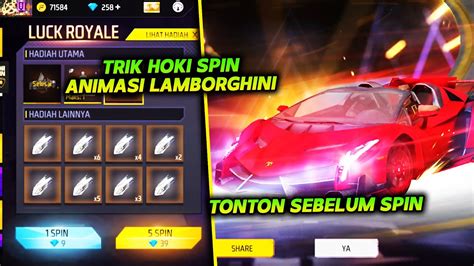 TRIK HOKI SPIN ANIMASI LAMBORGHINI DRIFT TERBARU FF YouTube