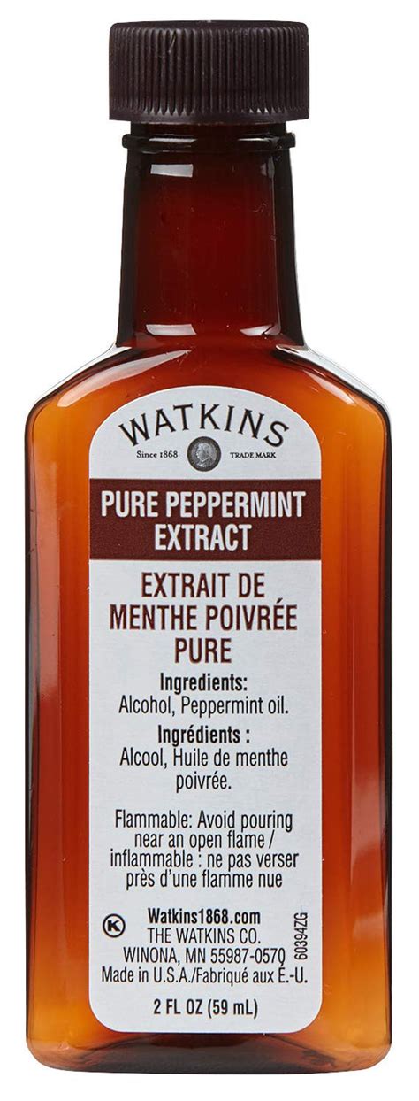 Watkins Pure Peppermint Extract 2 Oz Bottle — Cake And Candy Supply