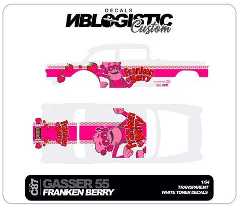 CHEVY GASSER Custom Universal WaterSlide Decal For Hot Wheels Scale EBay