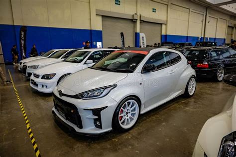 Modfied White Toyota Gr Yaris Gxpa In The Elite Showcase