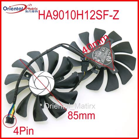 Ha9010h12f-z Ha9010h12sf-z 12v 0.57a 85mm 40*40*40mm 4pin Vga Fan For ...
