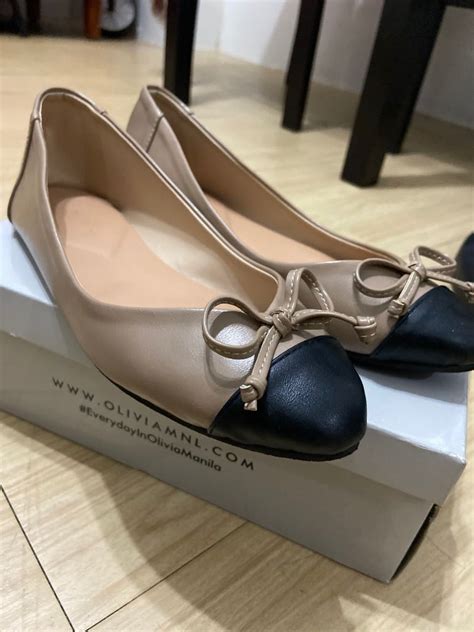 Olivia Mnl Nude Flats Women S Fashion Footwear Flats Sandals On Carousell