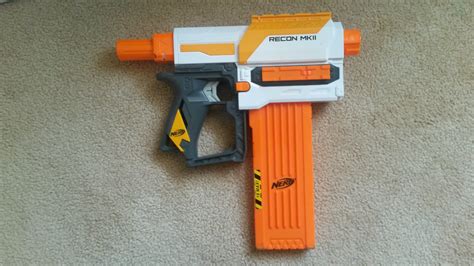 Review Nerf Modulus Recon MkII 21m Aus Grey Trigger Blaster Hub