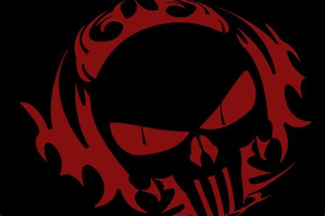 Red and Black Skull Wallpapers - Top Free Red and Black Skull ...