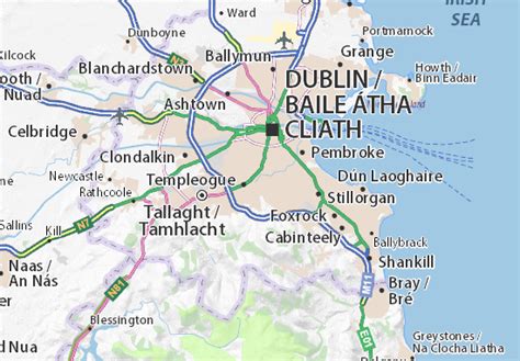 MICHELIN Rathfarnham map - ViaMichelin