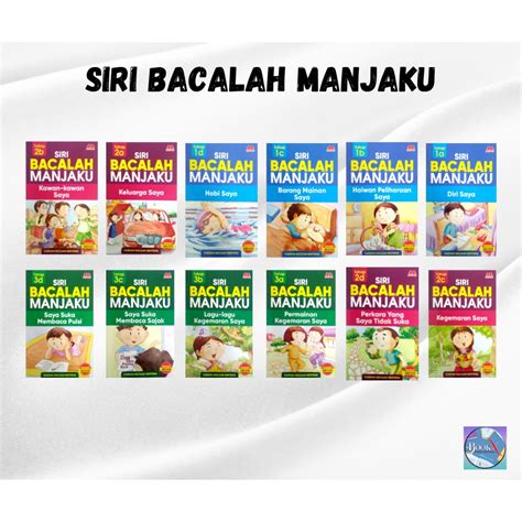 BUKU BELAJAR MEMBACA SIRI BACALAH MANJAKU 12 TAJUK Shopee Malaysia